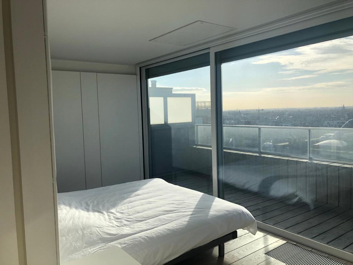 Penthouse Sea-Loft Blankenberge, Uniek Zeezicht, Luxeloft Met 40M2 Terras! Apartment Екстериор снимка